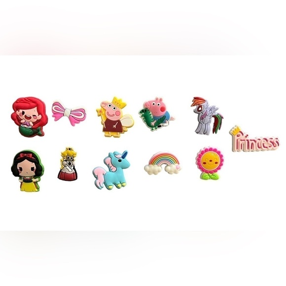 Jibbitz- Knockoffs (Set of 11) Girly - Picture 1 of 2